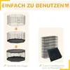 Hundegehege mit Dach & Bodenplane, Welpenauslauf faltbar, Produktbild-Vorschau 3