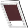 VELUX Verdunkelungsrollo uni dunkelbraun manuell Rahmen Produktbild-Vorschau 2