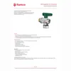 SIMPLEX FL, KFE-Kugelhahn, Durchgang, DVGW, G1/2a, PN16, MS Produktbild-Vorschau 6