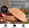 Römertopf RUSTICO Bräter, 3 Liter, Keramik, Terrakotta Produktbild-Vorschau 3