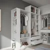 Seitenregal Vicco Elmo Weiß 50 x 200 cm, Model 59901 Produktbild-Vorschau 5