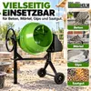 Betoniarka 140 l Pojemność 550 W 30 obr./min Koła zębate z Podgląd zdjęcia produktu 8