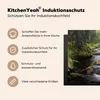KitchenYeah© Herdabdeckplatte Fluss mit Felsblöcken im Produktbild-Vorschau 6