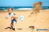 2in1 Beachtoy Set, Schaufel + Kescher, Farbe: rot-blau Produktbild-Vorschau 5