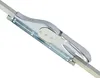 A close-up shot of a galvanized garage door lock mechanism. Produktbild-Vorschau