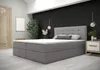 Moderní postel s úložným prostorem 160x200 STIG 5 - šedá Náhled obrázku produktu 1