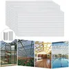 YRHome 14 Stück Polycarbonat Hohlkammerplatten 60,5 x 121 Produktbild-Vorschau 1