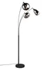 Stehleuchte 3-flammig Rauchglas Optik Produktbild-Vorschau 2