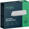 LED Solution Bílý vestavný LED panel hranatý 170 x 170mm Náhled obrázku produktu 12