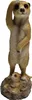 Dehner Dekofigur Erdmännchen-Duo, 11 x 30 x 11 cm, Produktbild-Vorschau 1