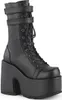 CAMEL-250 Damen Boots von DemoniaCult, Schwarz  , EU 38, US Produktbild-Vorschau 1