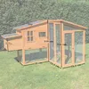 Hühnerhaus Liese mit PVC Welldach - mit extra Auslauf Produktbild-Vorschau 2