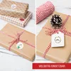 Aufkleber Weihnachten DE weiß - 96x Weihnachtsaufkleber für Produktbild-Vorschau 5