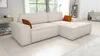 Ecksofa TOR mit Schlaffunktion. Farbe: Cream. Produktbild-Vorschau 3
