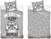 Bettwäsche Gamer 135x200 + 80x80 cm, 100 % Baumwolle Produktbild-Vorschau 5