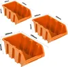 91 bacs gerbables rouges Étagère murale à outils Paroi à Voir les images du produit 4