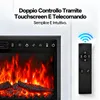HOMAVO camino elettrico con mobile, 23 pollici, Anteprima dell’immagine prodotto 5