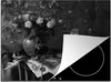 KitchenYeah© Herdabdeckplatte Stilleben - Geige - Schwarz - Produktbild-Vorschau 1