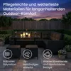 Home Collective Zahradní nábytek Sada 7 míst s rohovou Náhled obrázku produktu 5