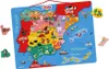 Janod Magnetická mapa Španělska Vzdělávací hračka Náhled obrázku produktu 2