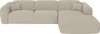 Ecksofa mit Express-Schlaffunktion - Ecke rechts - Stoff Produktbild-Vorschau 1