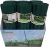 A display box filled with rolls of green lawn edging. Produktbild-Vorschau