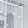 Rideau court arqué décoratif FLORENTYNA 120 blanc 330x120 Voir les images du produit 7