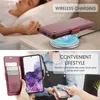 Pouzdro na Galaxy S20, kožené peněženkové pouzdro na karty Náhled obrázku produktu 6