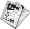 A folded transparent tarp with a label showing product details. Anteprima dell’immagine prodotto