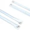 GUIDE PER CASSETTI 40 cm - Bianco Anteprima dell’immagine prodotto 2