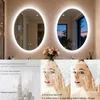 WISFOR LED, owalny lustro do łazienki, 60x80 cm, lustro Podgląd zdjęcia produktu 7