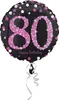 Amscan 3379001 - Standard Folienballon 80. Geburtstag Produktbild-Vorschau 3