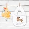 Mr. & Mrs. Panda Lätzchen Hund Dackel - Weiß - Geschenk, Produktbild-Vorschau 3
