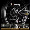 26 Zoll Fatbike PE86 vollgefedertes E-Bike, Shimano 7-Gang, Produktbild-Vorschau 6