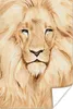 MuchoWow® Poster Tiere - Löwe - Illustration 20x30 cm - Produktbild-Vorschau 1