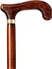 Wandelstock Knevelgriff Holz Dunkelbraun 90 cm für Senioren Produktbild-Vorschau 1