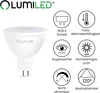 Zestaw 6 sztuk żarówek LED LUMILED 12V GU5.3 MR16, 6W, Podgląd zdjęcia produktu 4