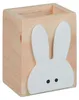 Relaxdays Stiftehalter Hase, Holz, HxBxT: 10 x 8 x 6 cm, Produktbild-Vorschau 7