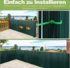 Jayseuw PVC Sichtschutzmatte Sichtschutzzaun Sichtschutz Produktbild-Vorschau 4