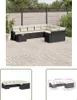 The Living Store 10-tlg. Garten-Sofagarnitur mit Kissen Produktbild-Vorschau 1