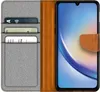 A flip case for a smartphone, showing the inside with card slots and the phone screen. Produktbild-Vorschau