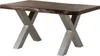 MASSIVMOEBEL24 Baumtisch Akazie 140x90x77 braun lackiert / Produktbild-Vorschau 3