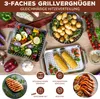 bremermann Grillkörbe 3er Set Edelstahl Grillpfanne Produktbild-Vorschau 2