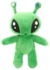 Alien Monster Plüschtier 33cm Grün Tentakel Horn Horror Produktbild-Vorschau 6