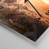 Wanduhr - Quadrat - Glasuhr - Hirsch Natur Feld - 30x30cm - Produktbild-Vorschau 5