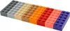 A row of LEGO bricks of various colors. Podgląd zdjęcia produktu