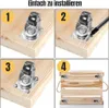 8 Stück Mini Möbelrollen 360? Drehbar, Gummiräder Produktbild-Vorschau 4