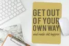 MuchoWow® Mauspad Mousepad Jahrgang - Text - Gelb 18x27 cm Produktbild-Vorschau 5