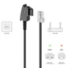 deleyCON 3,0m Routerkabel TAE-F auf RJ45 8P2C Produktbild-Vorschau 6