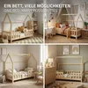 Łóżeczko dziecięce ML-Design 70 x 140 cm z zabezpieczeniem Podgląd zdjęcia produktu 5